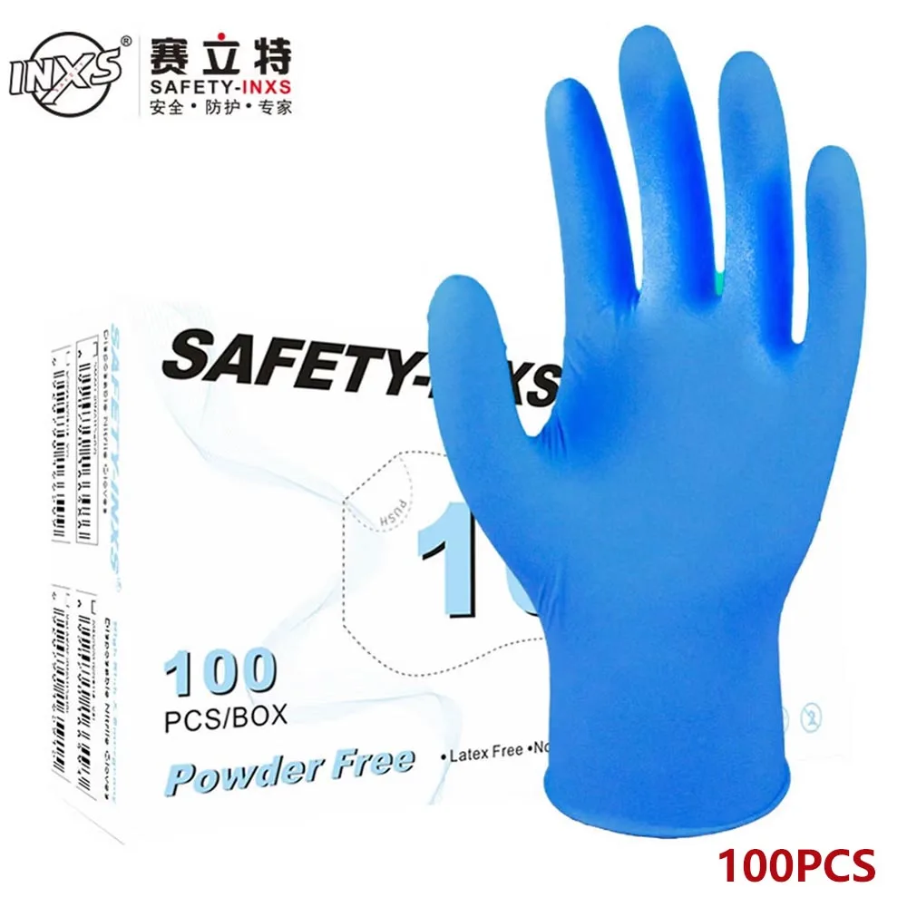 Exam Glove Nitrile - 100 PCS Gants d'examen en nitrile