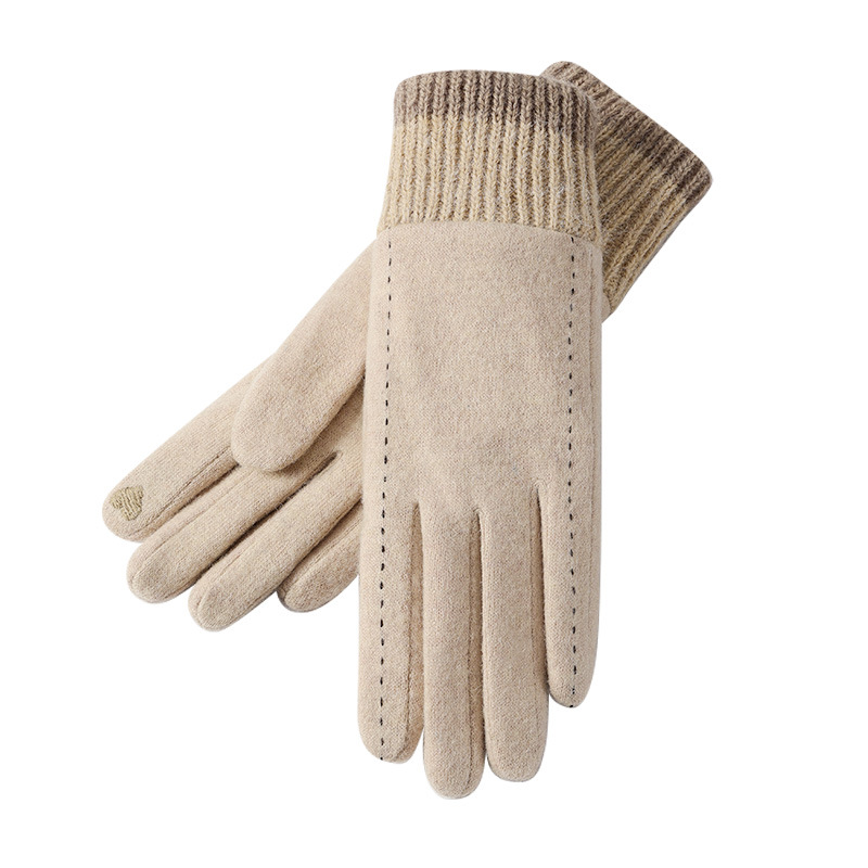 Wool Glove Lined - Nouveaux gants d'hiver pour femmes, imperméables,