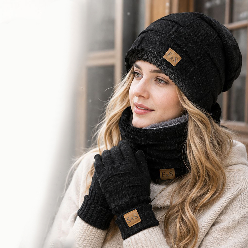 Ensemble d'hiver chaud et épai - Wool Glove Lined avis et prix