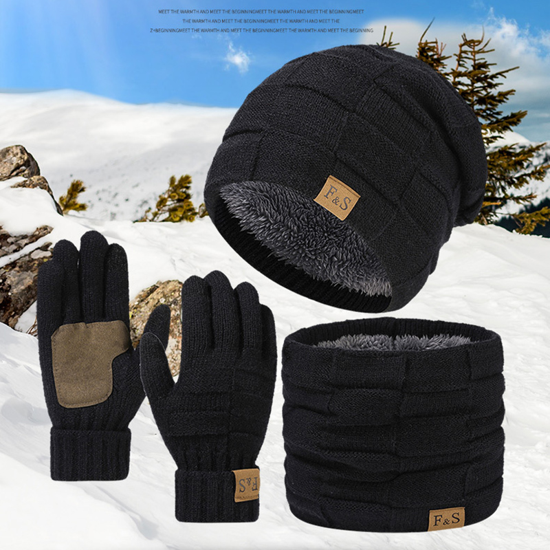 Ensemble d'hiver chaud et épai - Wool Glove Lined avis et prix