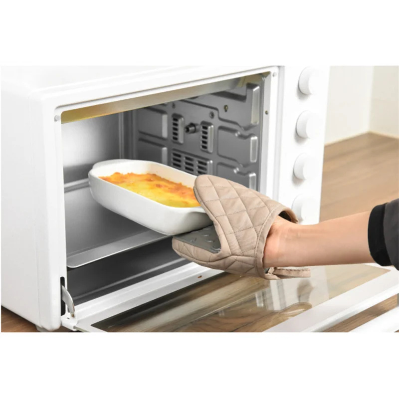 Gants de cuisine Anti-brûlure  - Oven Mitt Silicone avis et prix