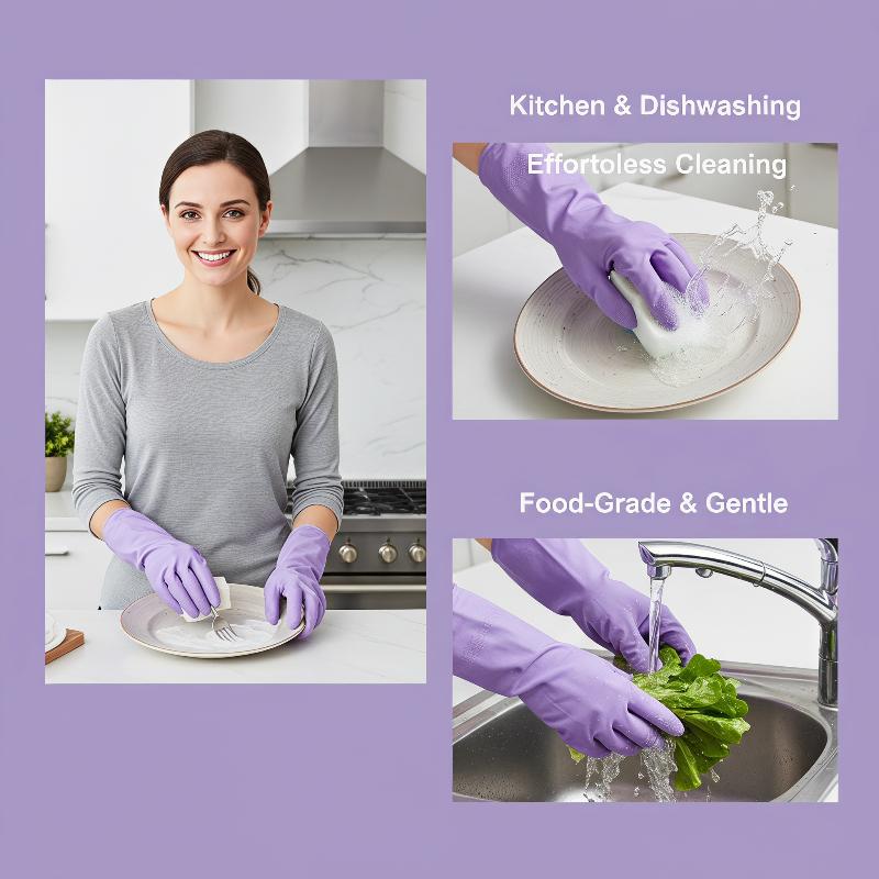 1 paire de gants de lavage de  - Dish Glove Rubber avis et prix